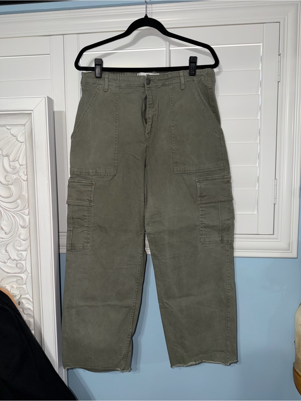 Olive Green Cargo Pants